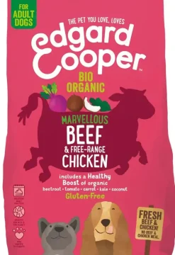 Edgard & Cooper brokjes bio rund & scharrelkip glutenvrij 2,5kg
