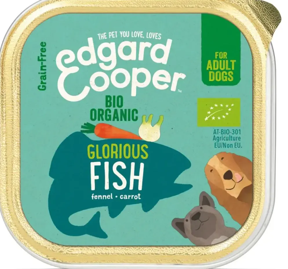 Edgard & Cooper kuipje bio vis 100g