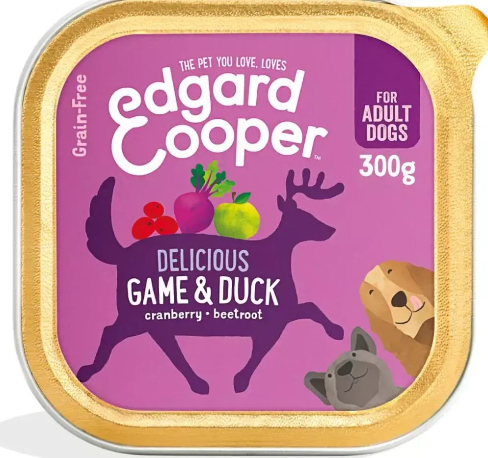 Edgard & Cooper kuipje wild & eend 300g