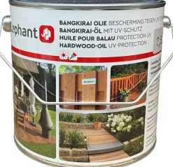 Elephant Bankirai olie 2,5 liter blik