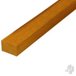 Elephant Regel Kapur Hardhout – L305 x B6.8 x H4.5 cm