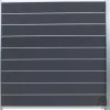 Elephant schutting composiet rock grey 2x200x180 cm grijs