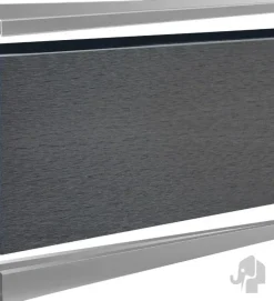 Elephant schutting composiet rock grey 2x200x180 cm grijs