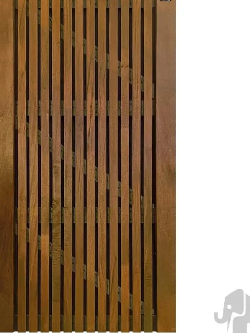 Elephant tuindeur hardhout FSC stripes black 4,5x100x180cm