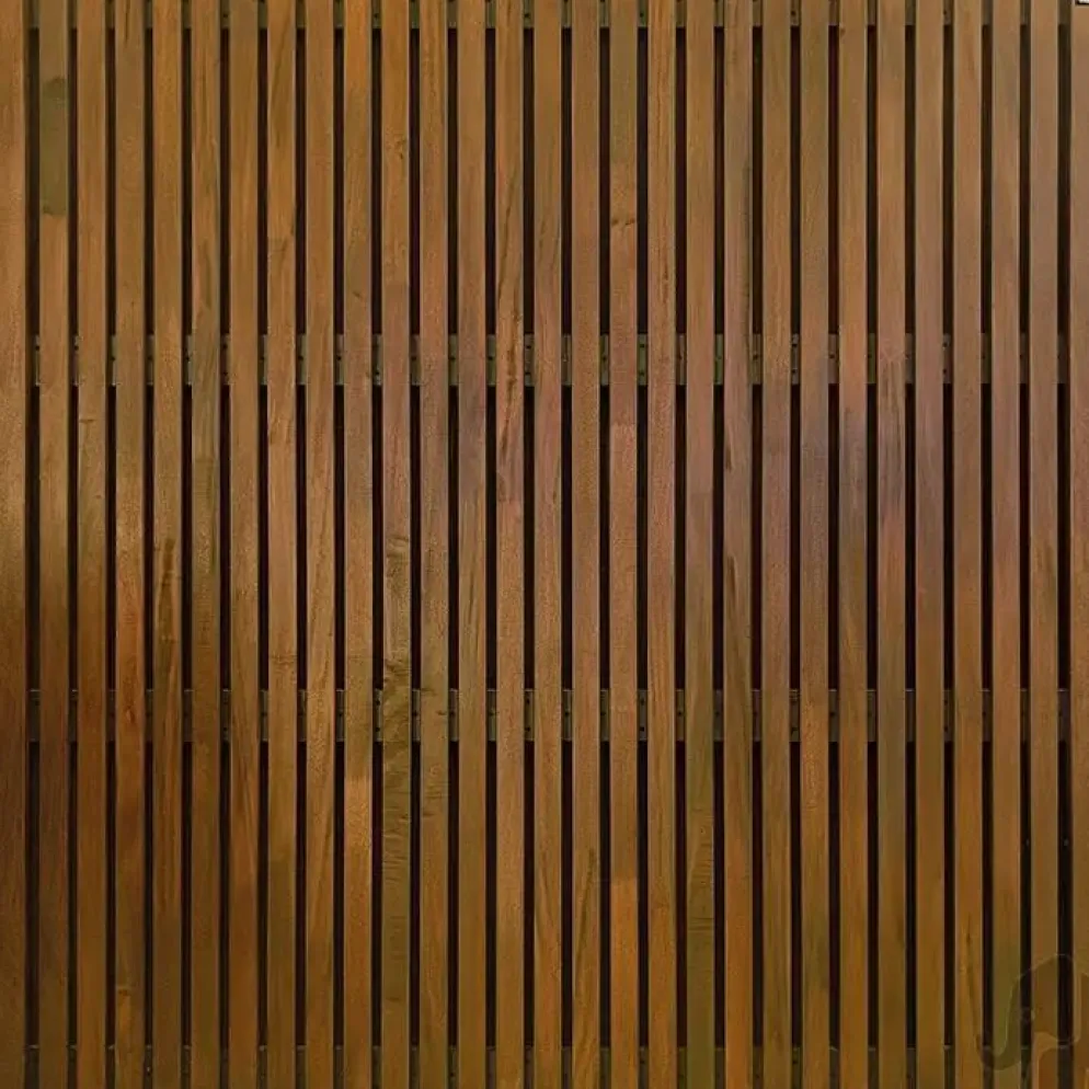 Elephant tuinscherm mix stripes hardhout 4,5x180x180cm