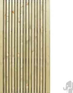 Elephant vuren tuindeur stripes black 5x100x179cm