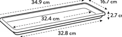 Elho Barcelona Balkonbak Schotel 40 cm – Honinggeel