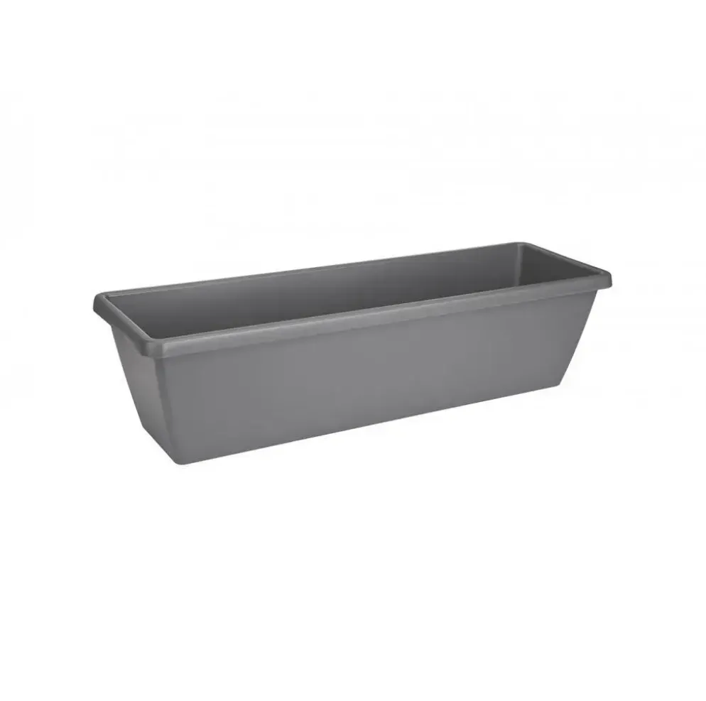 Elho barcelona plantenbak xl 60 cm antraciet