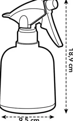 Elho b.for soft sprayer 0,6 liter wit