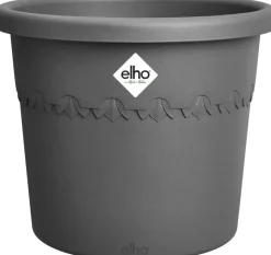 Elho bloempot Algarve Cilindro 30cm antraciet