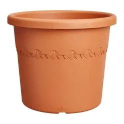 Elho bloempot Algarve cilindro 35cm terra