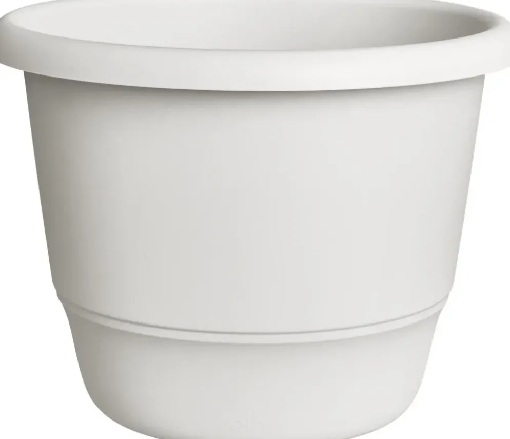 elho bloempot amiga rond d35 h26cm Zijdewit