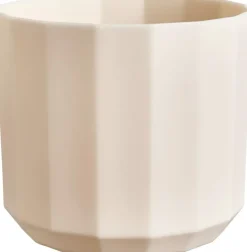 elho bloempot facet rond d17 h15cm Amandelroze