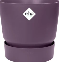 elho bloempot greenville rond d20 h18cm Vintage pruim