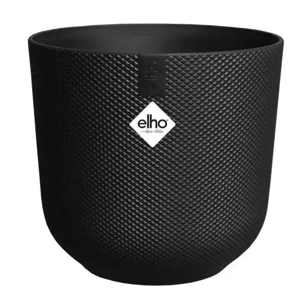 Elho bloempot Jazz Rond 16cm Living black