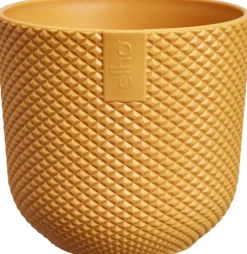elho bloempot jazz rond mini d7 h7cm Amber geel