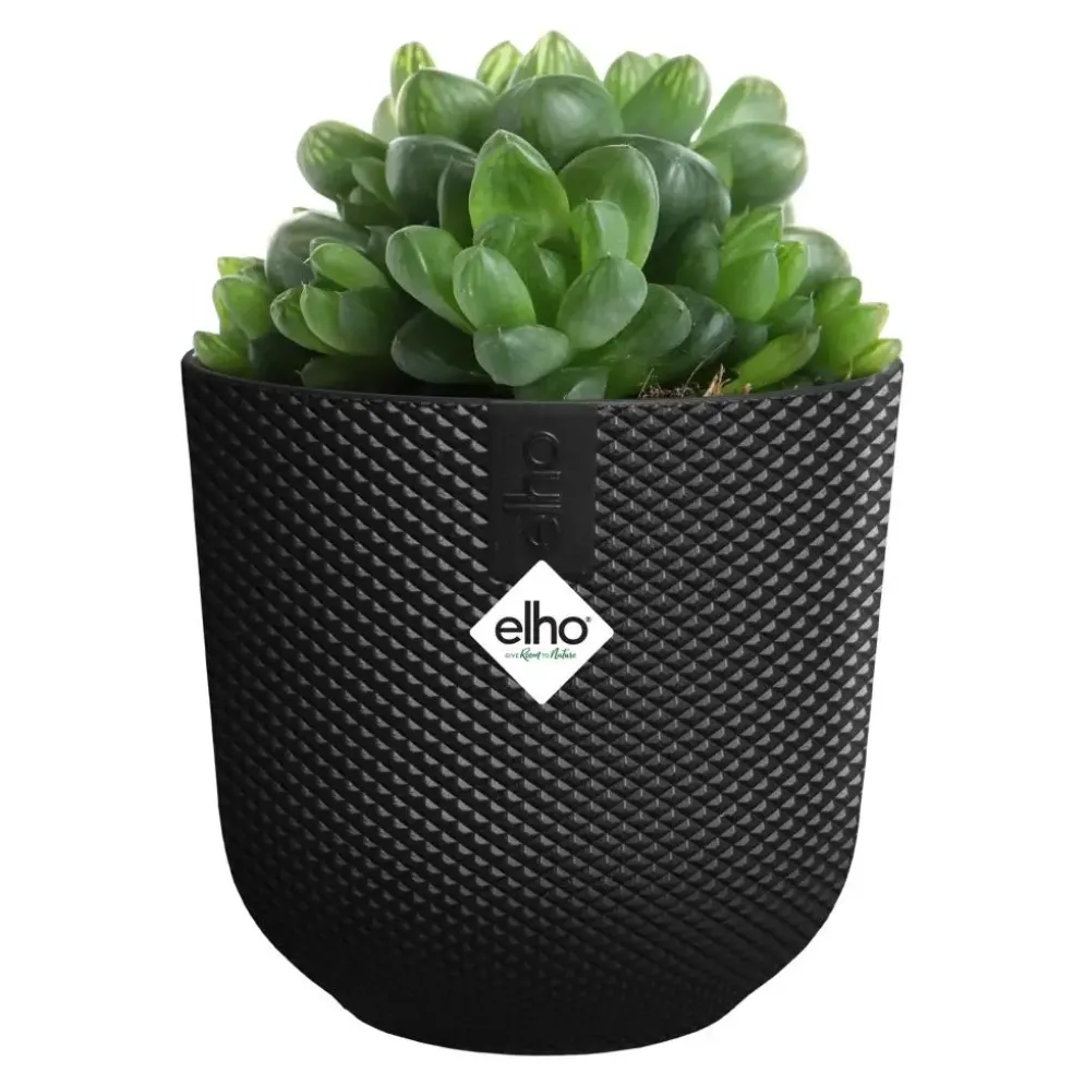 elho bloempot jazz rond mini d11 h10cm Living black