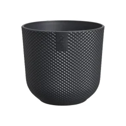 elho bloempot jazz rond mini d11 h10cm Living black