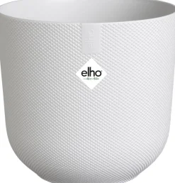 Elho bloempot Jazz rond 14x13cm zijdewit