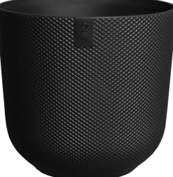 Elho bloempot Jazz 14x13cm living black