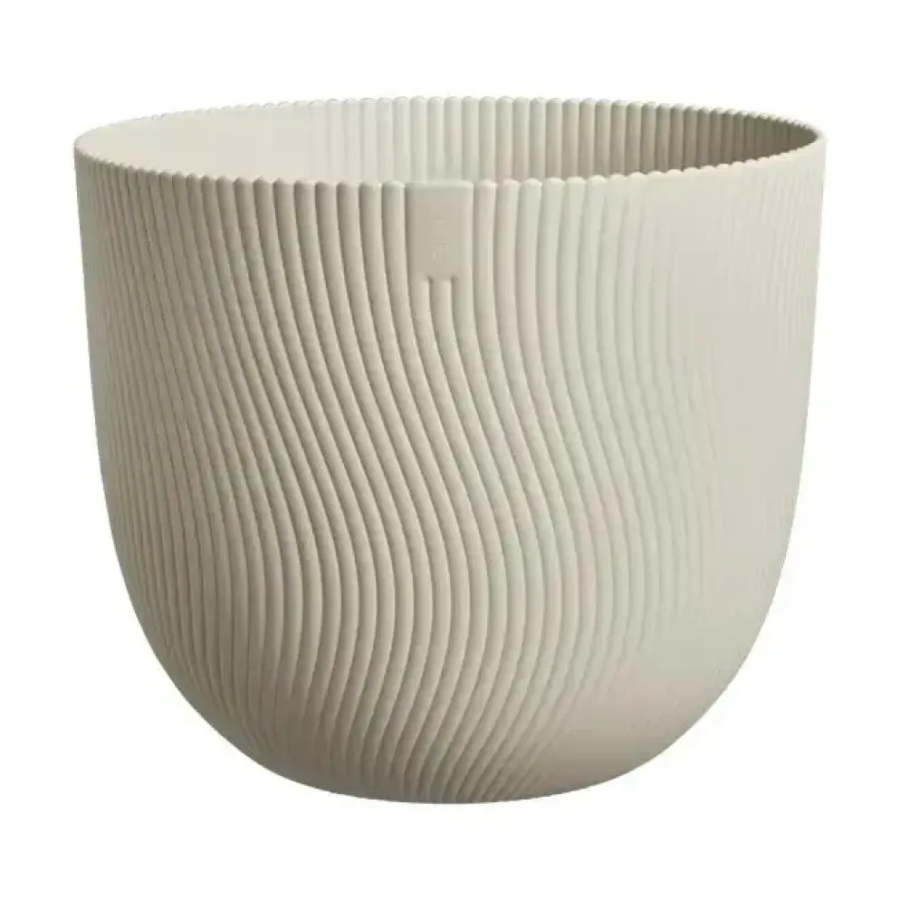 Elho bloempot Sereh 30cm paddenstoel beige