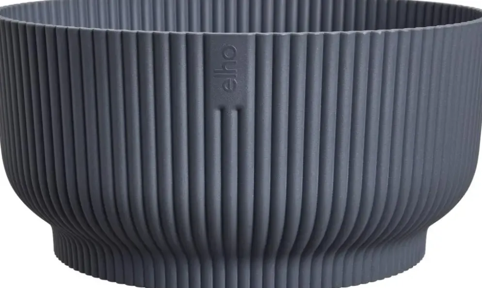 elho bloempot vibes fold bowl d25 h12cm Antraciet