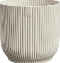 elho bloempot vibes fold rond d18 h17cm Linen white