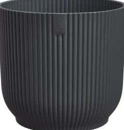 elho bloempot vibes fold rond mini d9 h9cm Antraciet