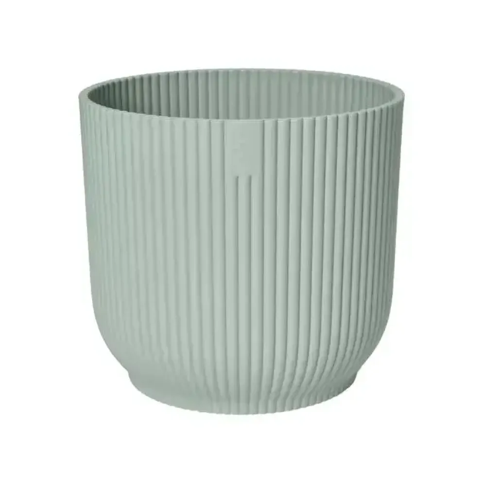 Elho bloempot Vibes fold rond 9x9cm sorbet groen