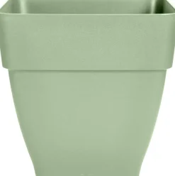 elho bloempot vibia campana vierkant d37 h36cm Pistachegroen