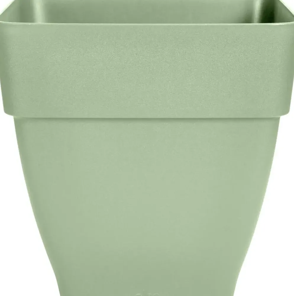 elho bloempot vibia campana vierkant d30 h28cm Pistachegroen