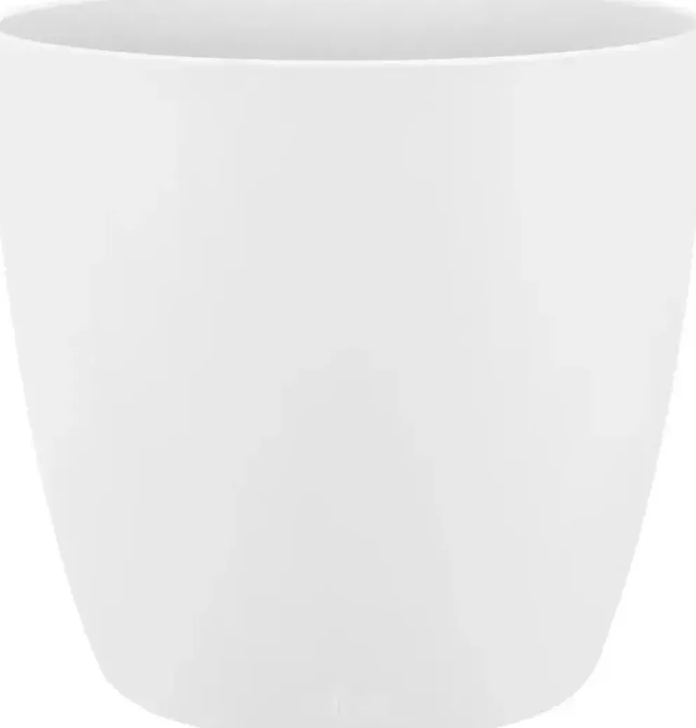 Elho brussels bloempot rond 16 cm wit