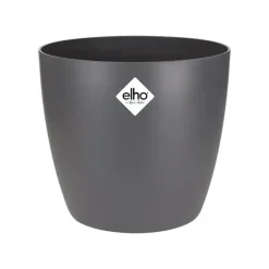 Elho Brussels bloempot rond 16 cm antraciet