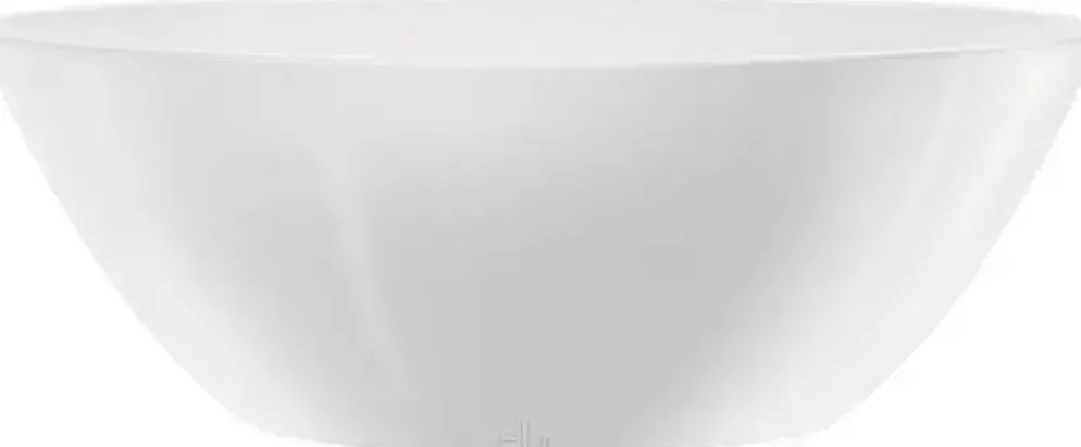 Elho brussels diamond bloempot ovaal 36 cm wit
