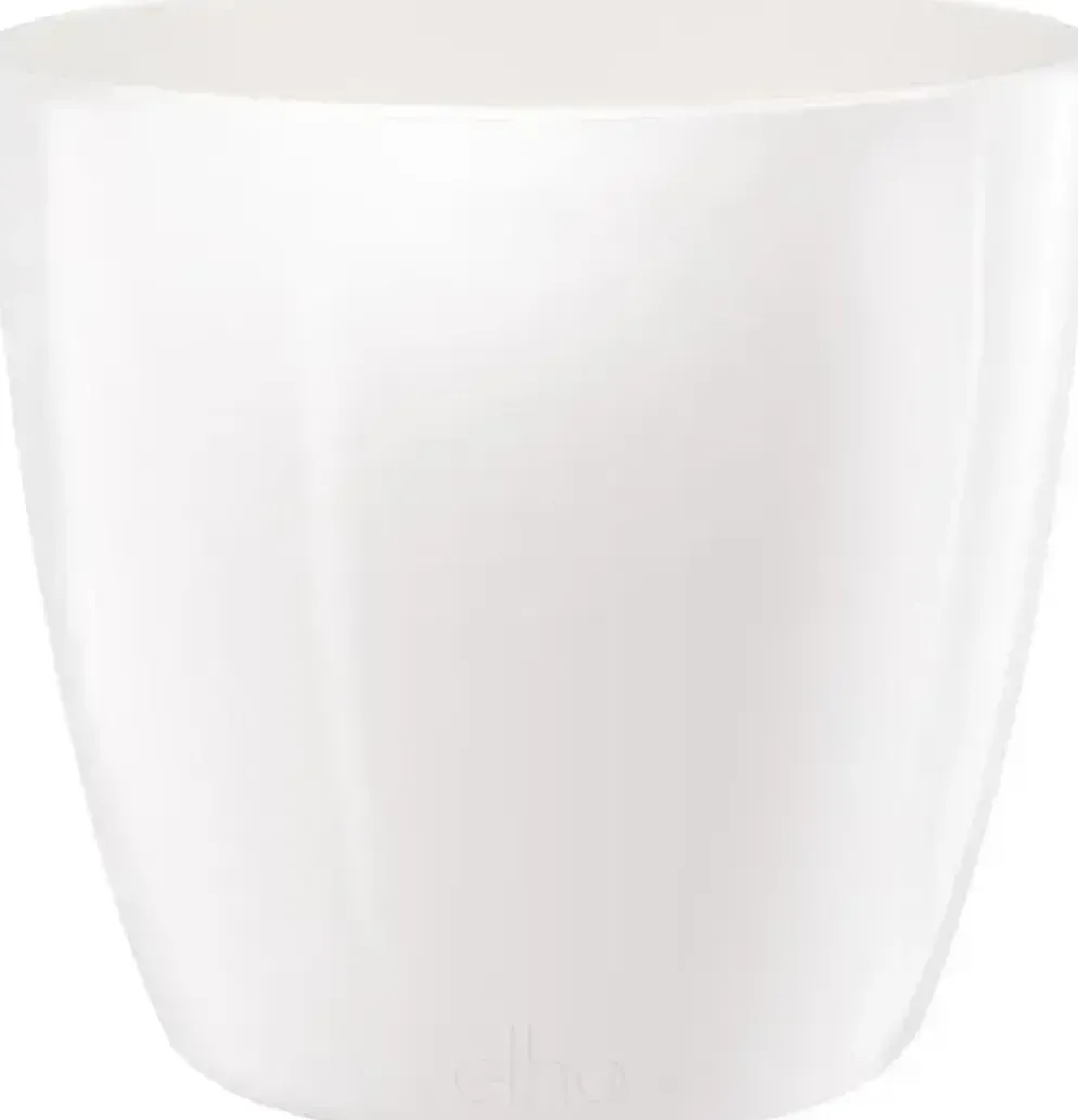 Elho brussels diamond bloempot rond 25 cm wit