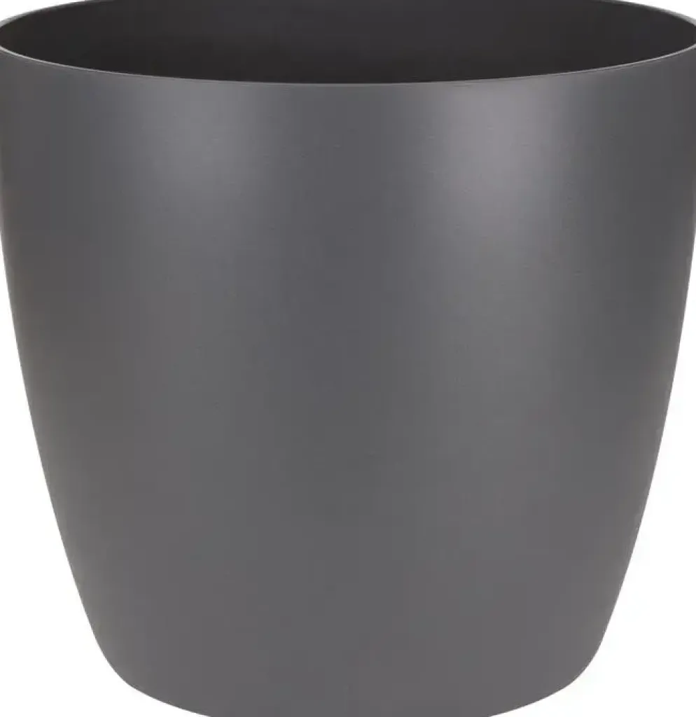 Elho brussels mini bloempot rond 12,5 cm antraciet