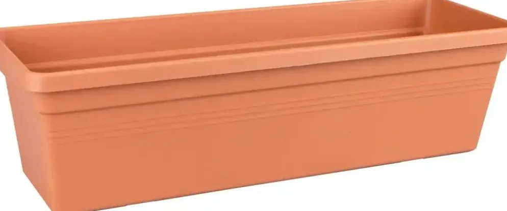 Elho green basics balkonbak 60 cm terra