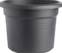 Elho green basics cilinder bloempot 40 cm living black