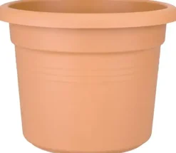 Elho green basics cilinder bloempot 45 cm mild terra