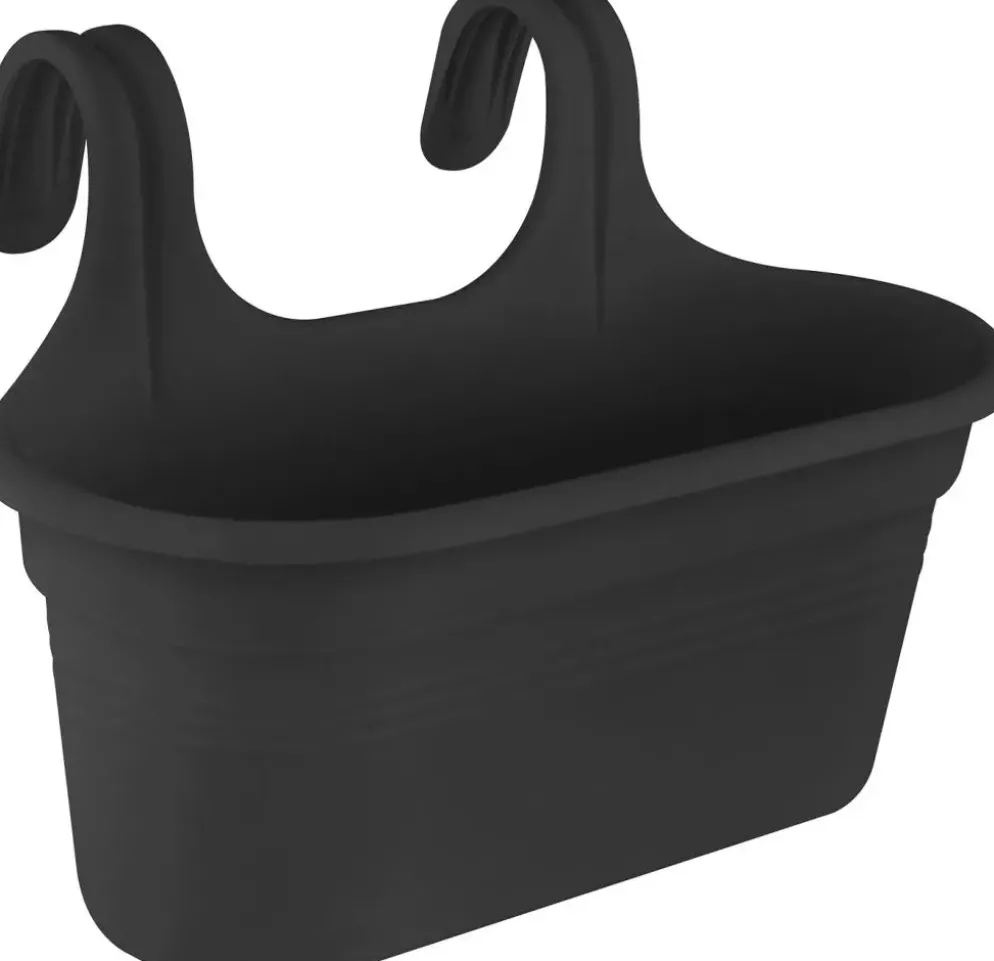 Elho green basics easy hanger large balkonbak living black