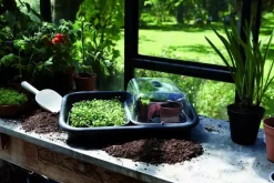 Elho green basics garden tray living black