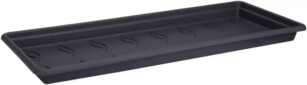 Elho green basics plantenbak schotel xxl 100 cm living black