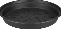 Elho green basics schotel 10 cm living black
