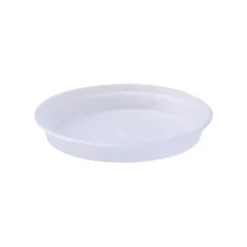 Elho Green Basics schotel 10 cm transparant