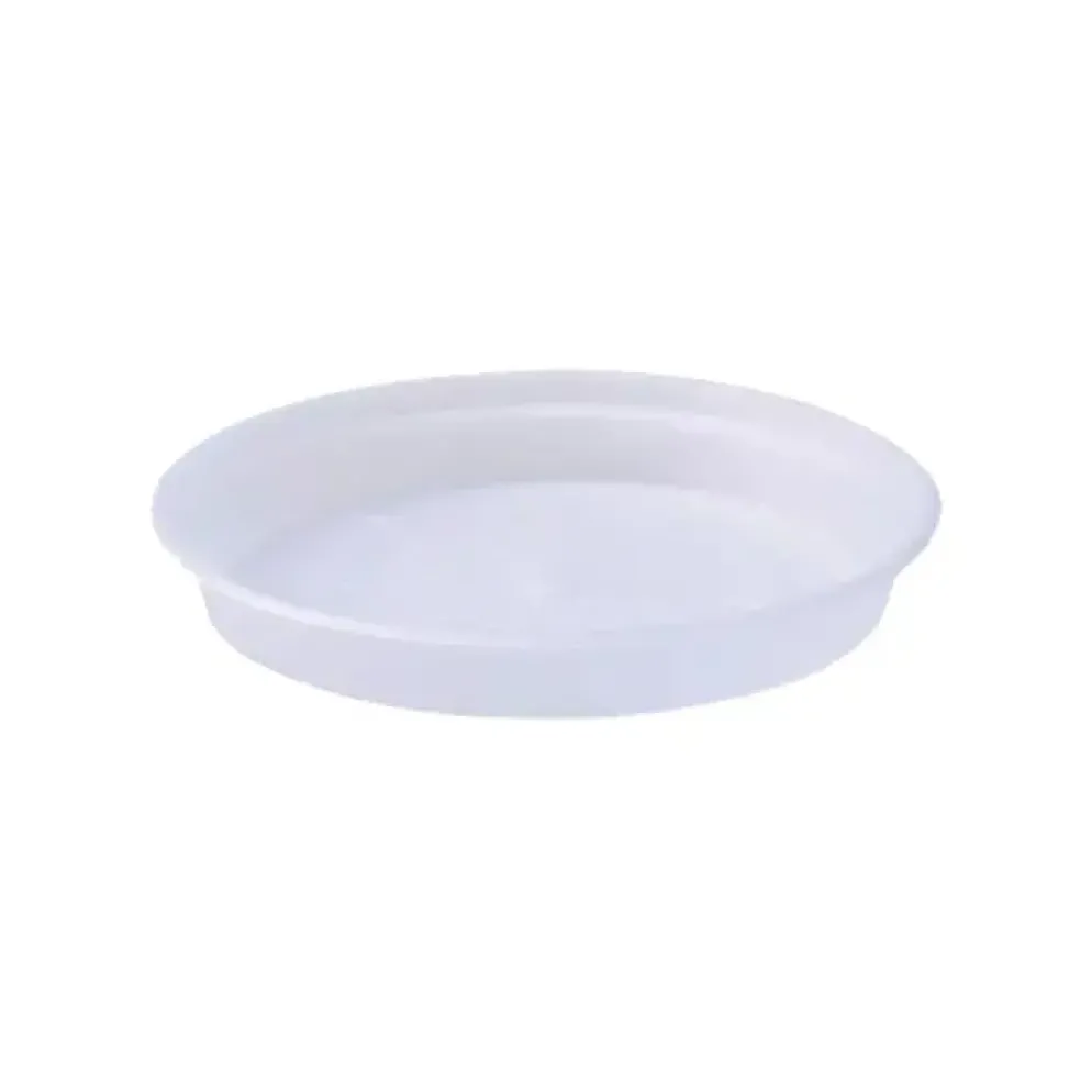 Elho Green Basics schotel 10 cm transparant