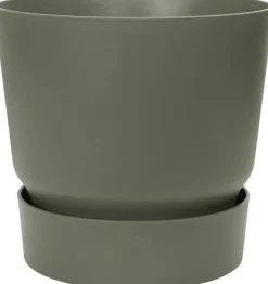 Elho Greenville bloempot 16 cm bladgroen
