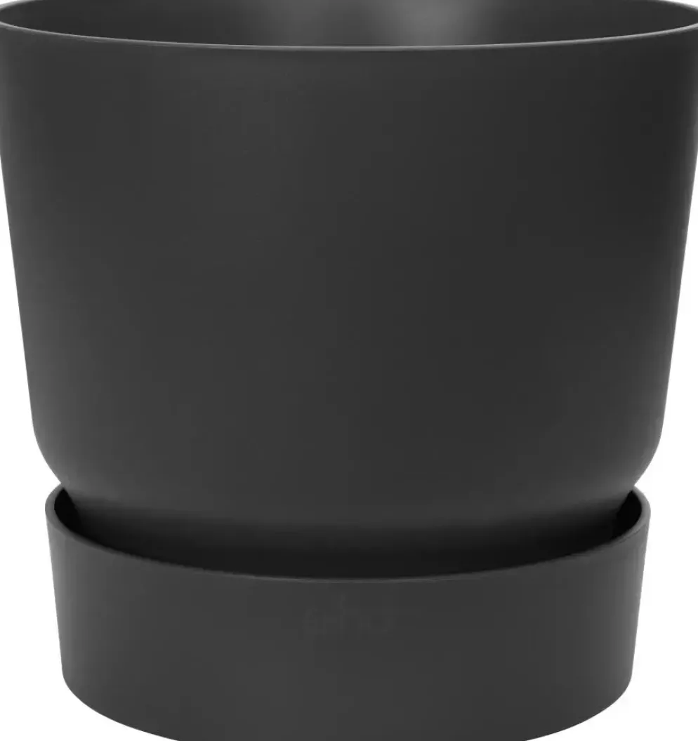 Elho Greenville bloempot 18 cm living black