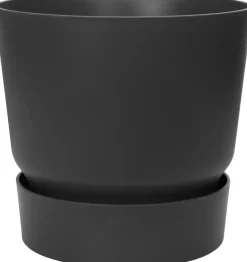 Elho Greenville bloempot 16 cm living black