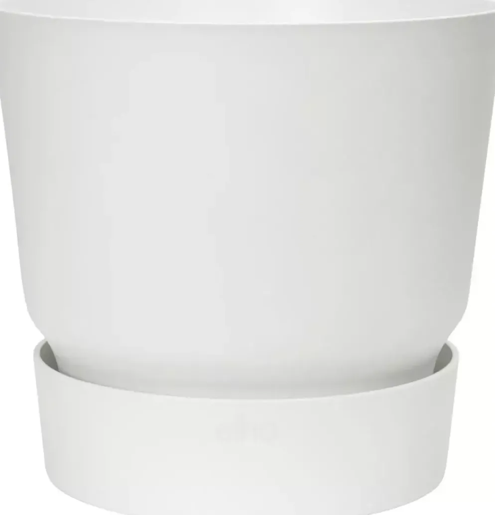 Elho Greenville bloempot 30 cm wit