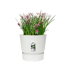 Elho Greenville bloempot 14 cm wit